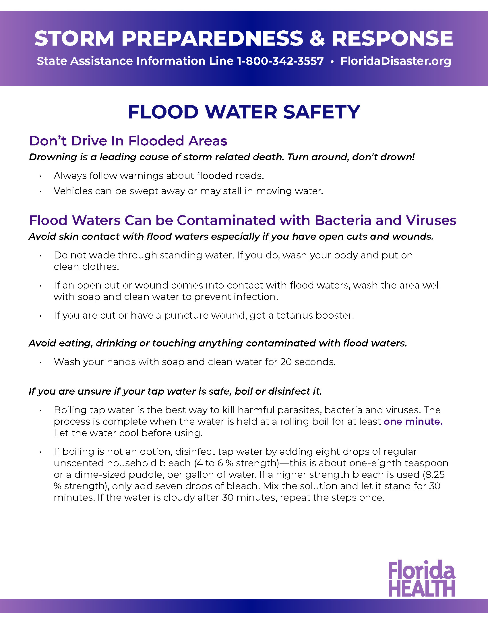 Flood Safety Fact Sheet Eng