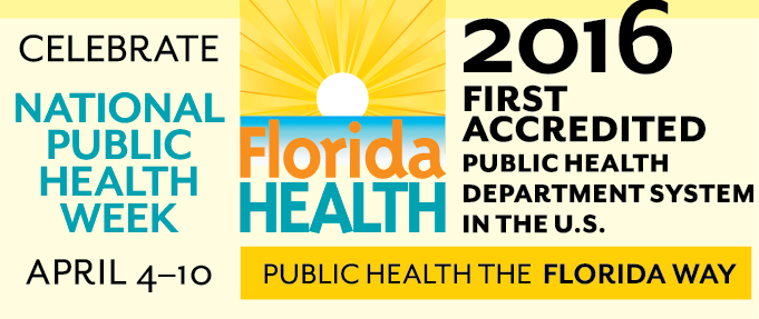 Celebrate National Public Health Week Banner