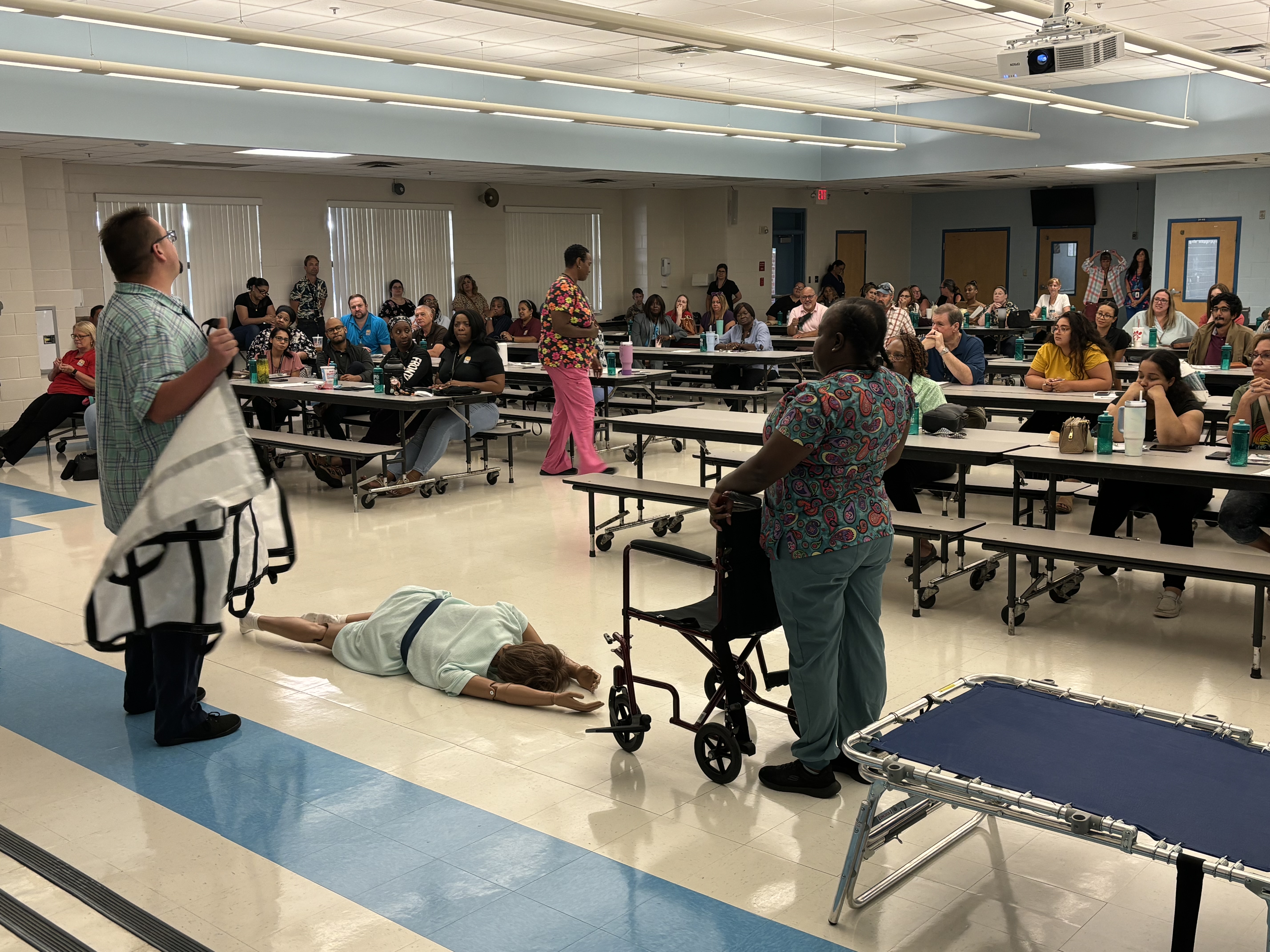 Special needs sheltering All Staff exercise